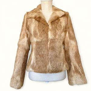 INDIVI Y2K Women's Tan and Brown Jacket